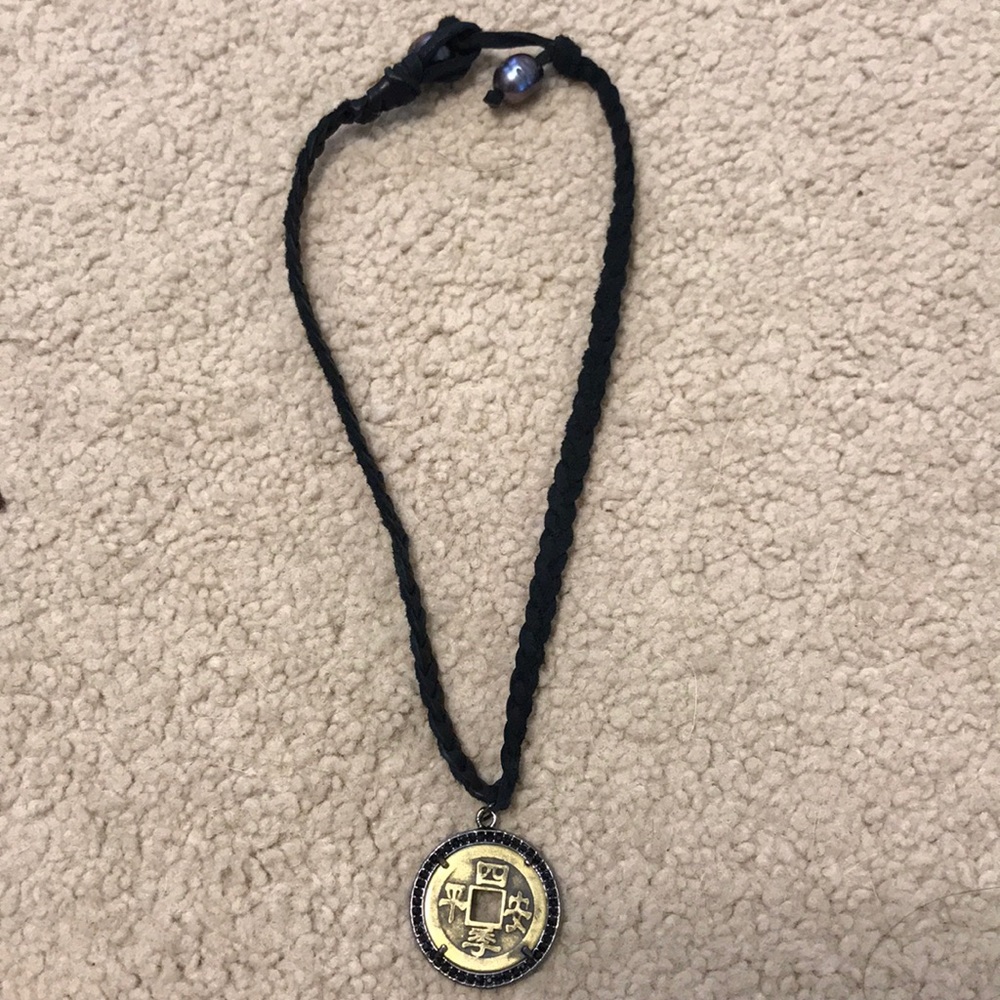 Braided necklace